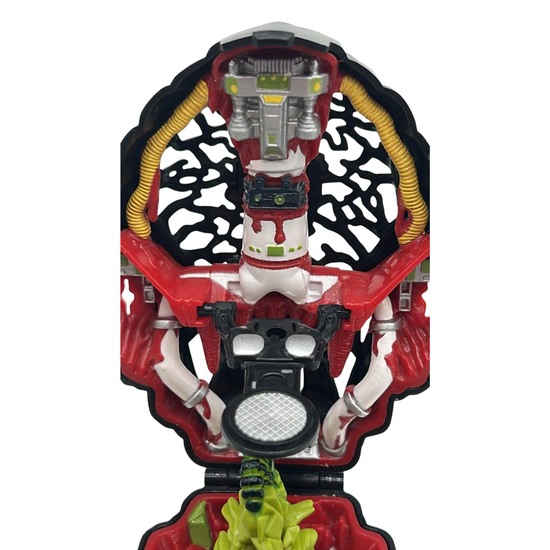 Mighty Max Fire Alien complete set rare variant of the Ice Alien Doom Zone