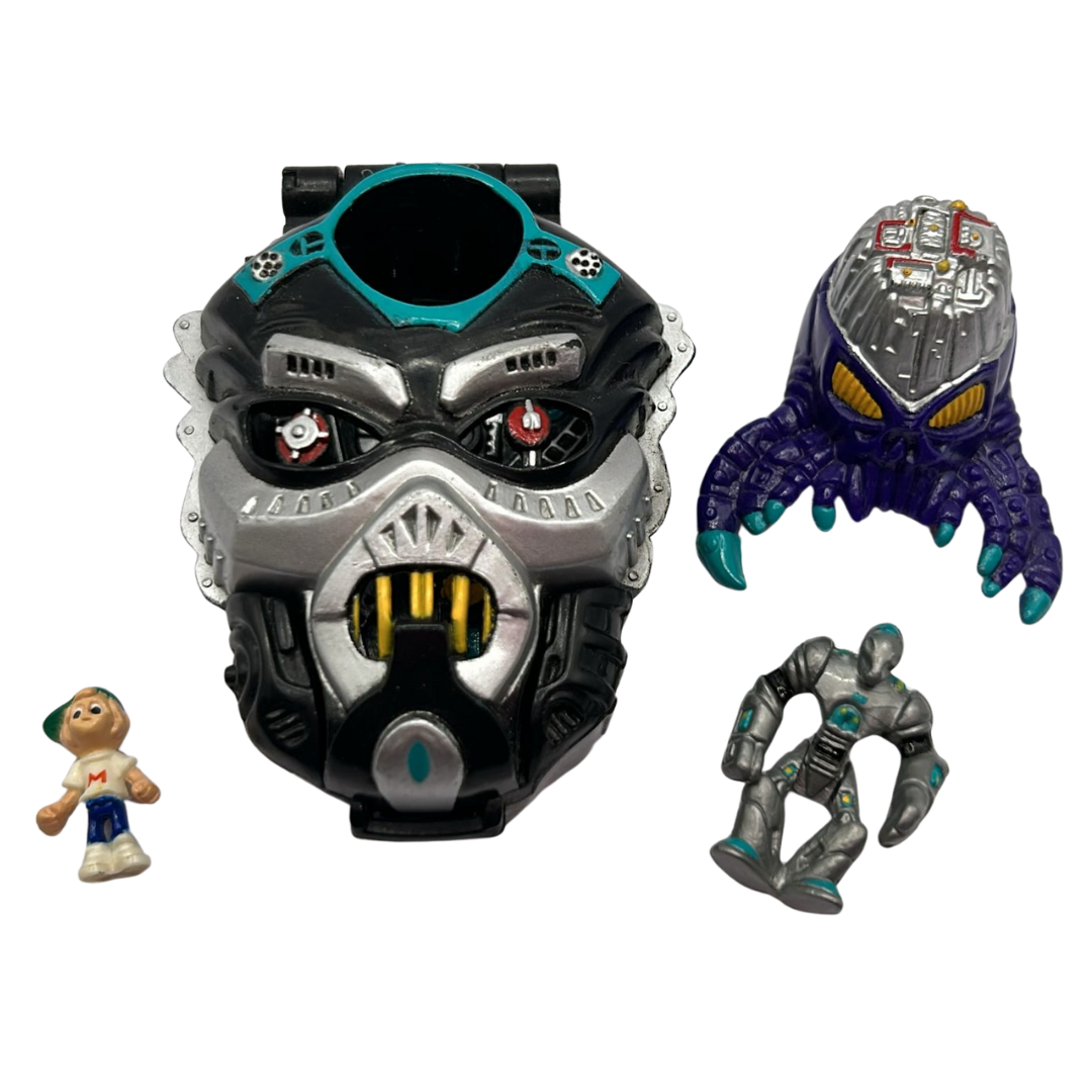 Mighty Max Robot Invader complete Horror Head set 859