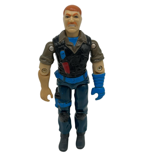 GI Joe, Action Force Mutt and Junkyard Euro version damaged thumb & crotch 86