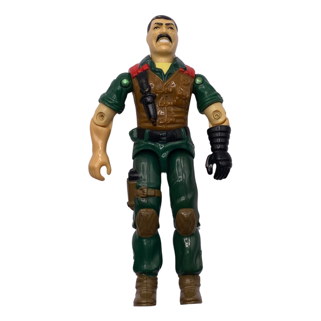 GI Joe, Action Force Mutt and Junkyard complete figure Palitoy 474