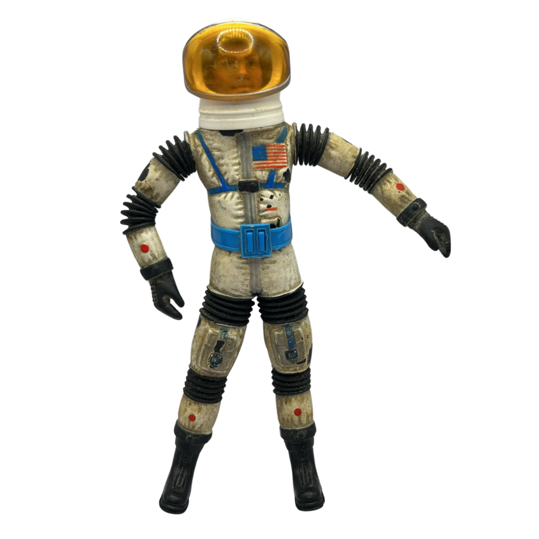 Major Matt Mason figure with visor & belt pack original figure by Mattel 300