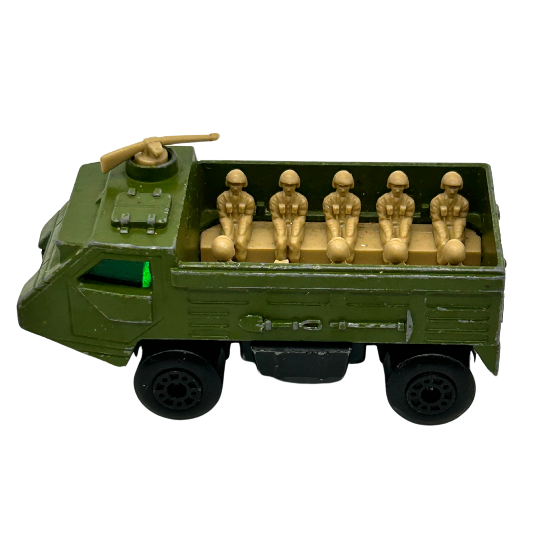 Matchbox No 54 Personnel Carrier Superfast 1976 military vehicle