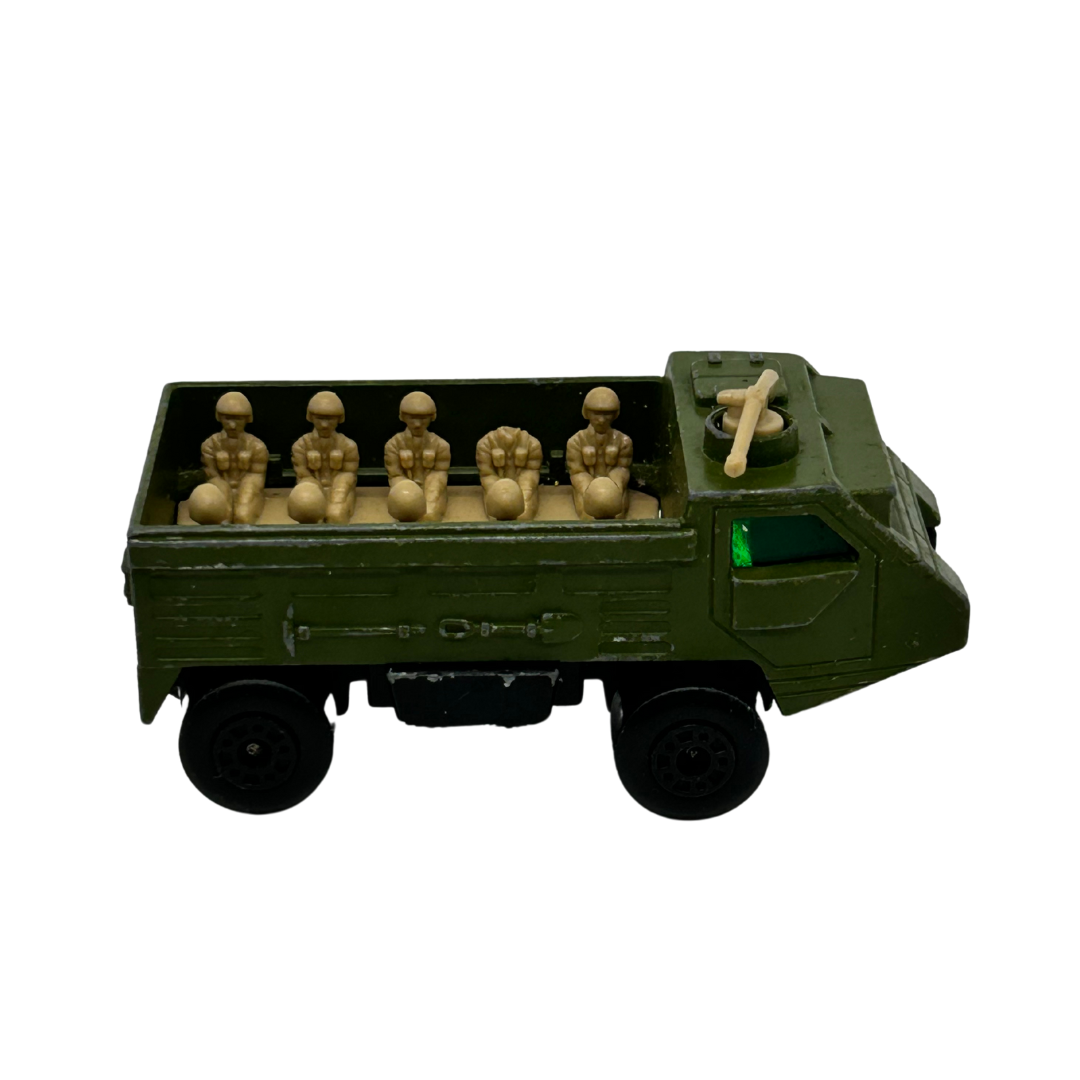 Matchbox No 54 Personnel Carrier Superfast 1976 military vehicle