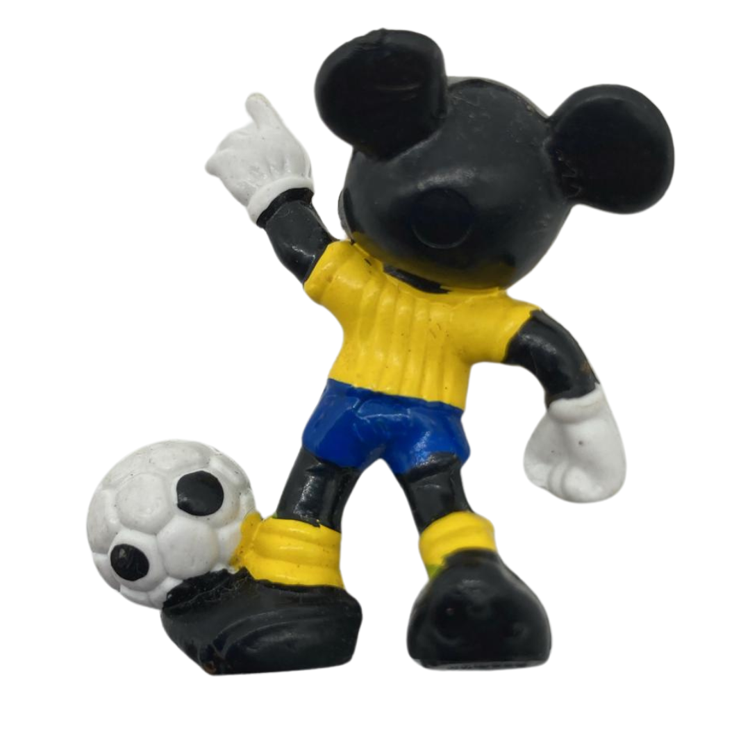Mickey Mouse football / soccer figure Gulpritt vinyl vintage 1970s 1980s