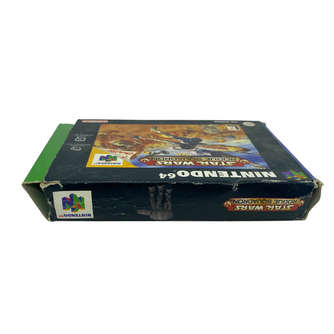 Nintendo 64 / N64 Star Wars Rogue Squadron, game box instructions