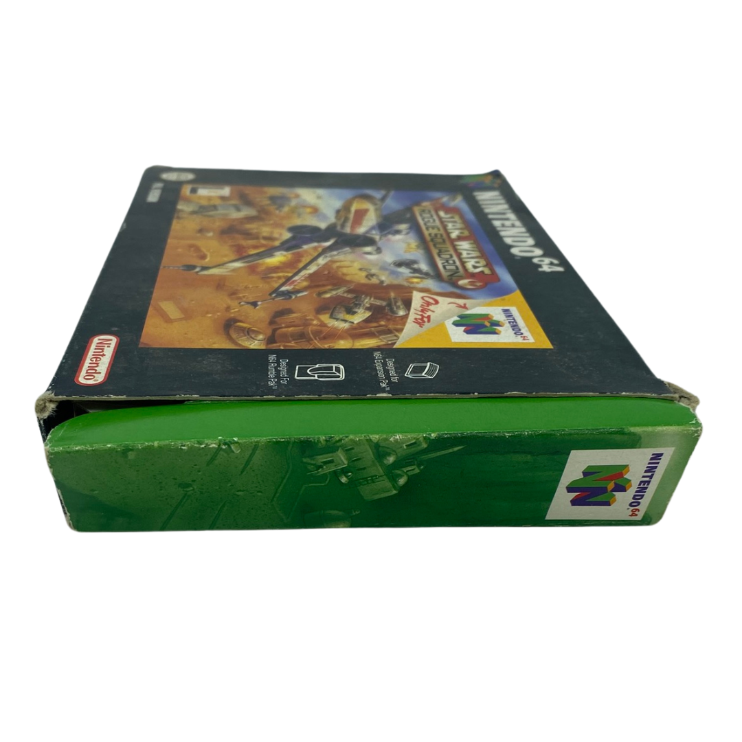 Nintendo 64 / N64 Star Wars Rogue Squadron, game box instructions