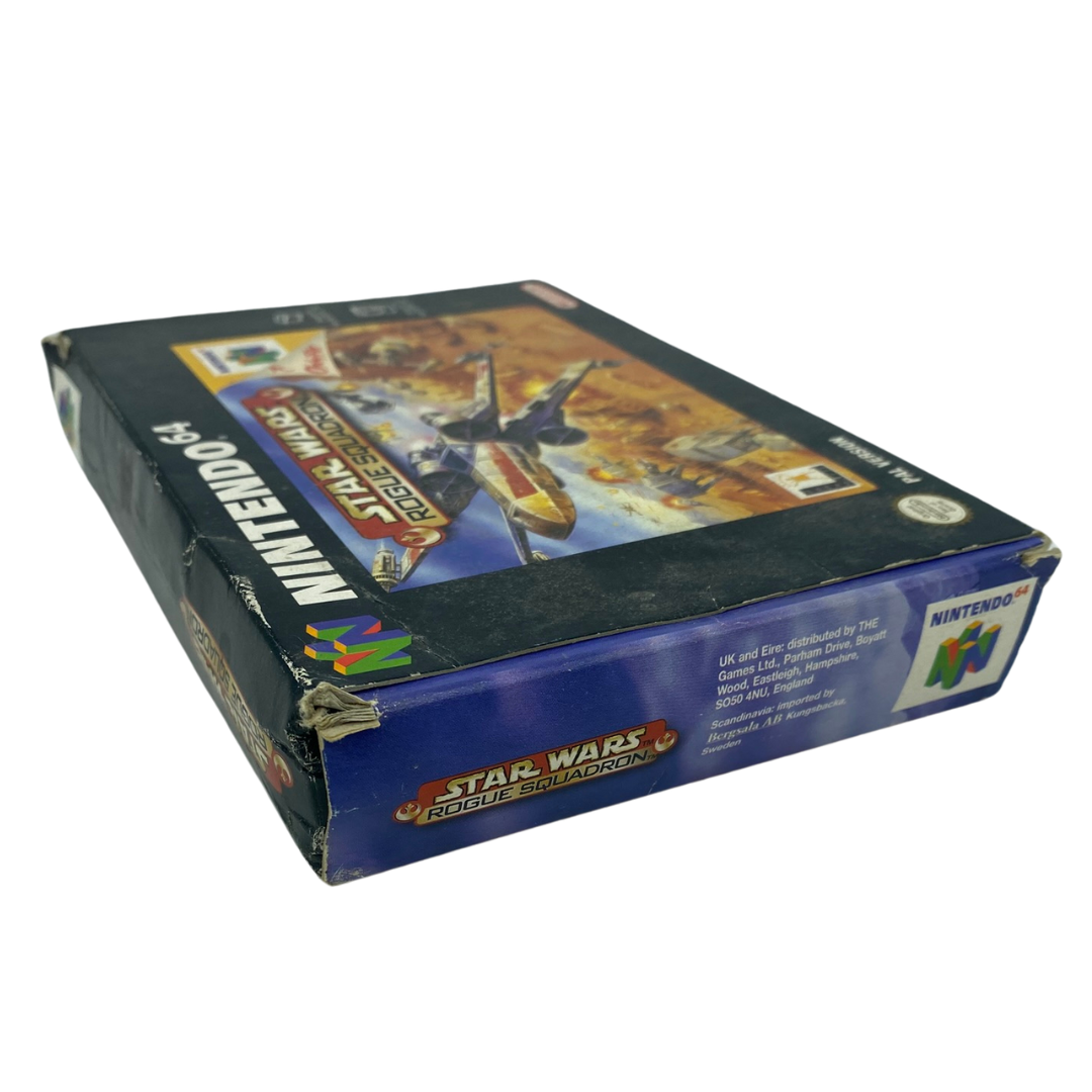 Nintendo 64 / N64 Star Wars Rogue Squadron, game box instructions