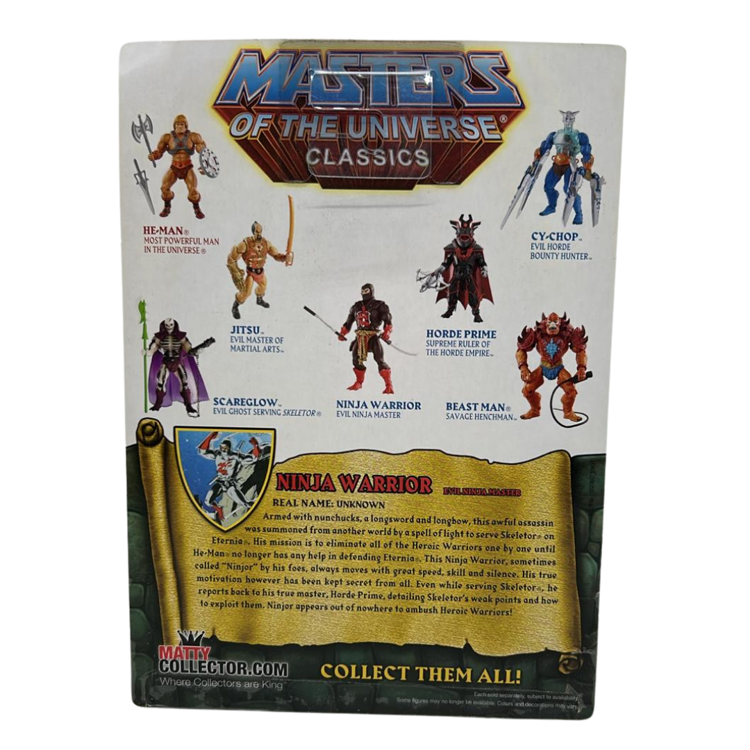 Masters Of The Universe Classics Ninja Warrior 2014 MISB #CHF0 Ninjor