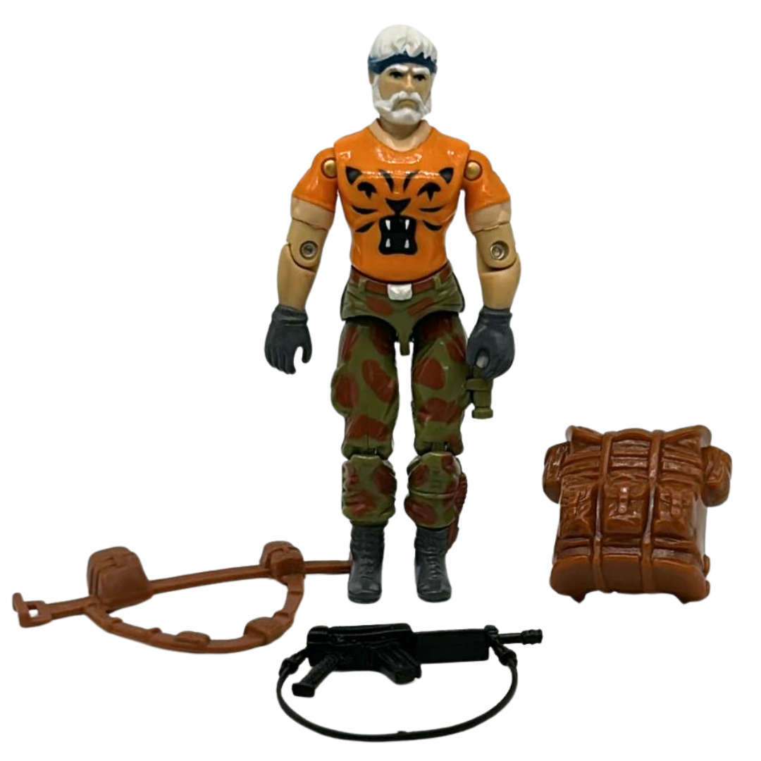 GI Joe Vintage - OUTBACK Tiger Force - Complet - Hasbro 1990