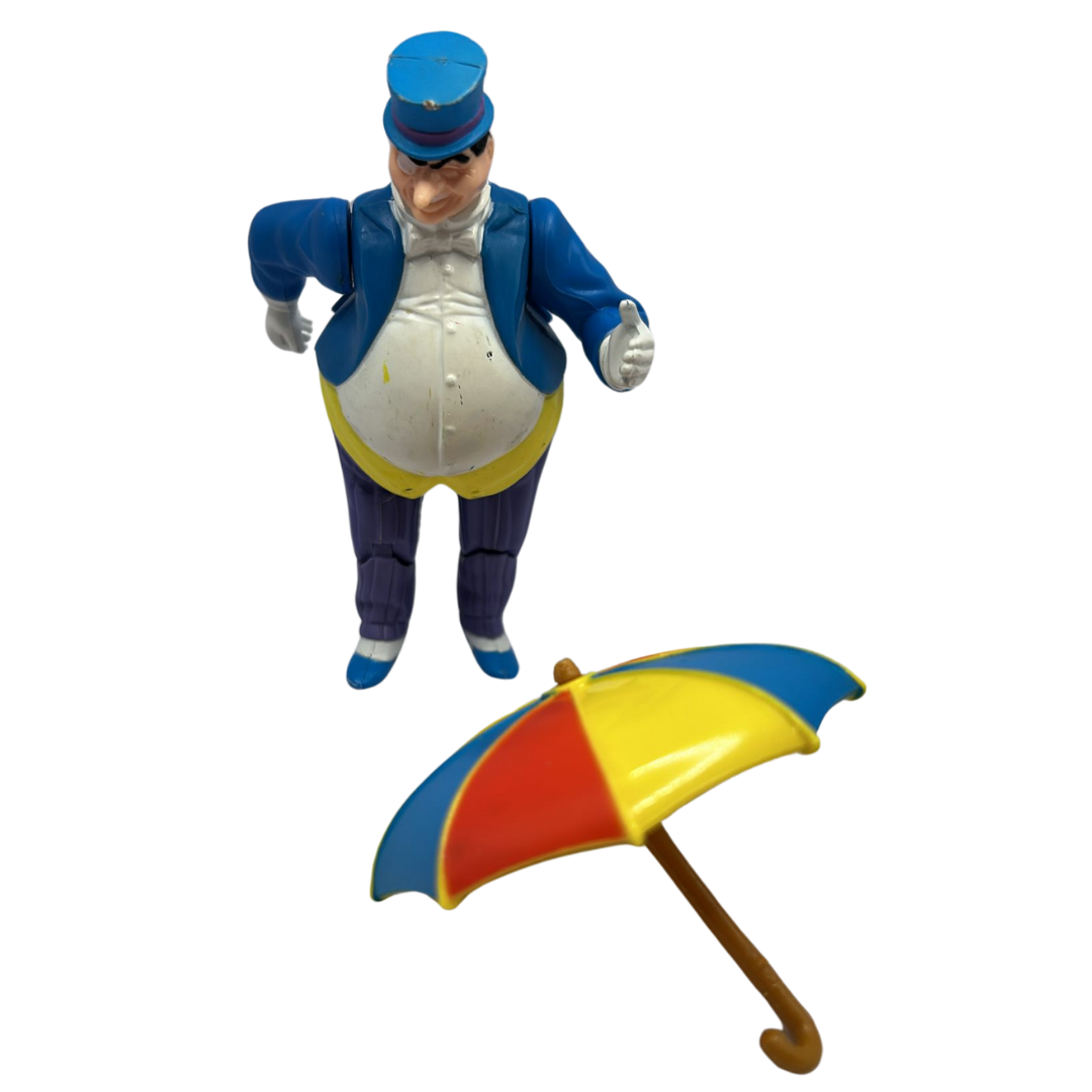 Super Powers Penguin figure complete umbrella and tails parts working action 492