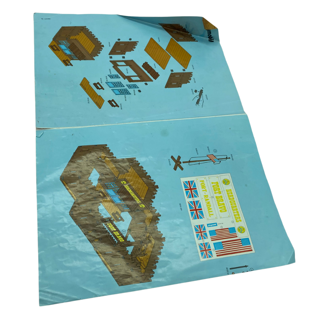 Playmobil Fort Bravo instructions