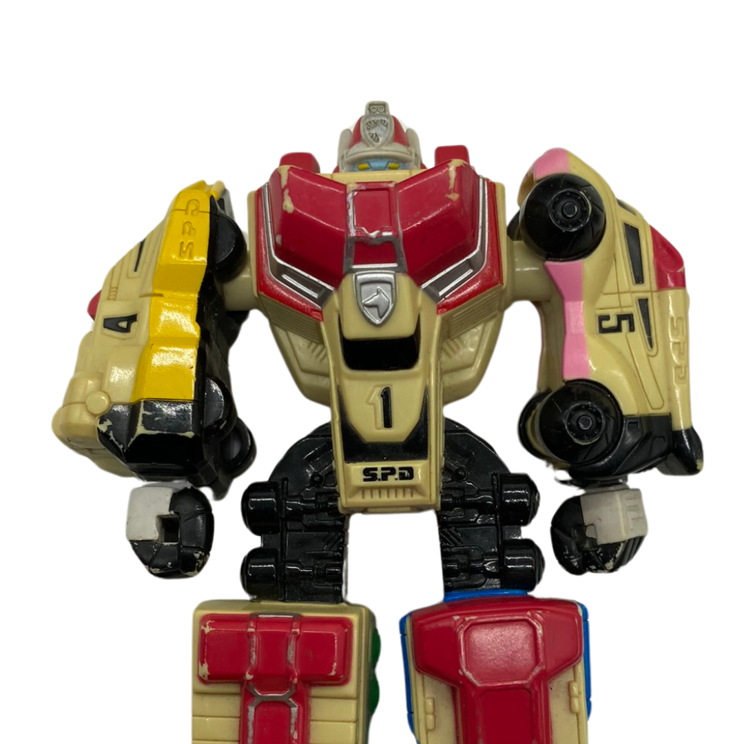 Vintage Power Rangers SPD Megazord 5.5 inches tal, 2005 model