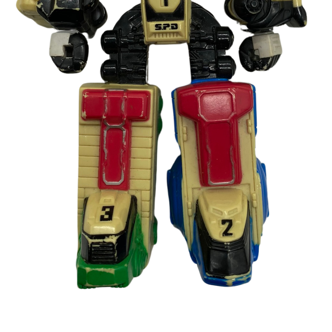 Vintage Power Rangers SPD Megazord 5.5 inches tal, 2005 model
