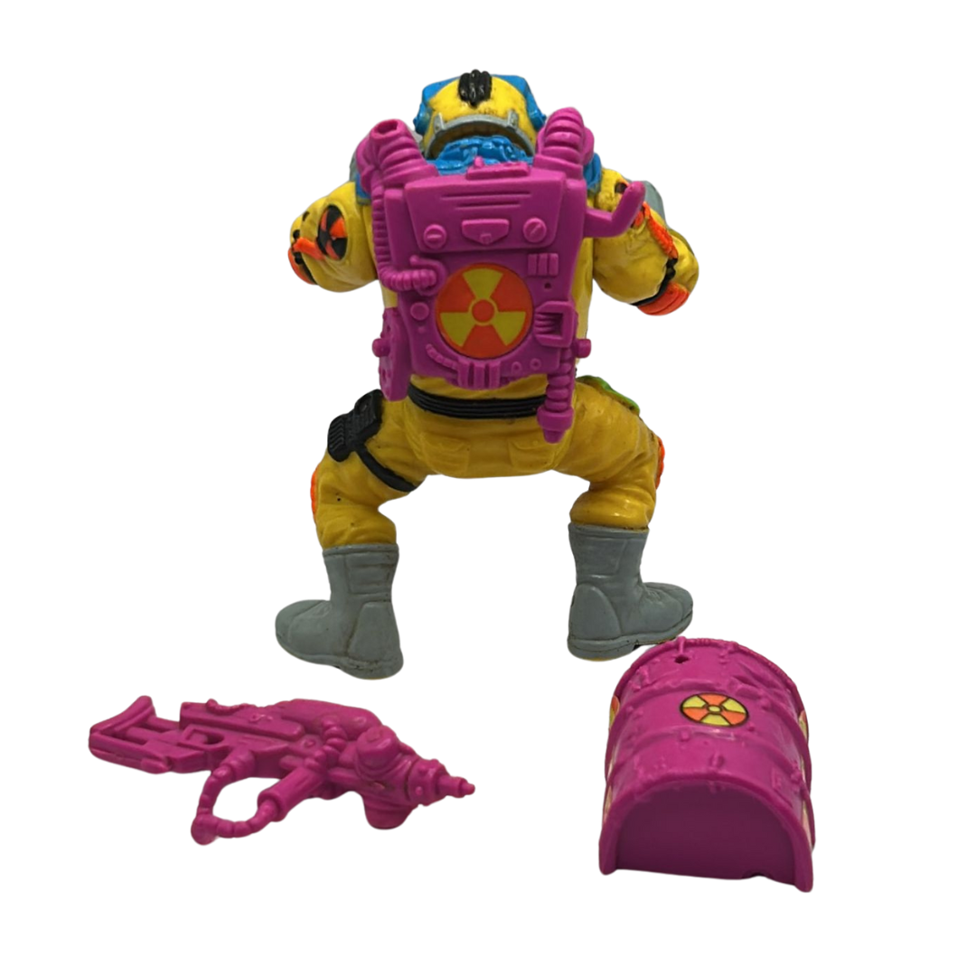 Toxic Crusaders Radiation Ranger near complete & card 1991 by Playmates 884