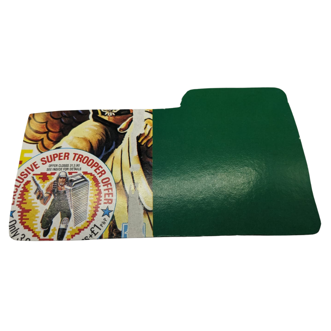 GI Joe, Action Force Raptor filecard, file card