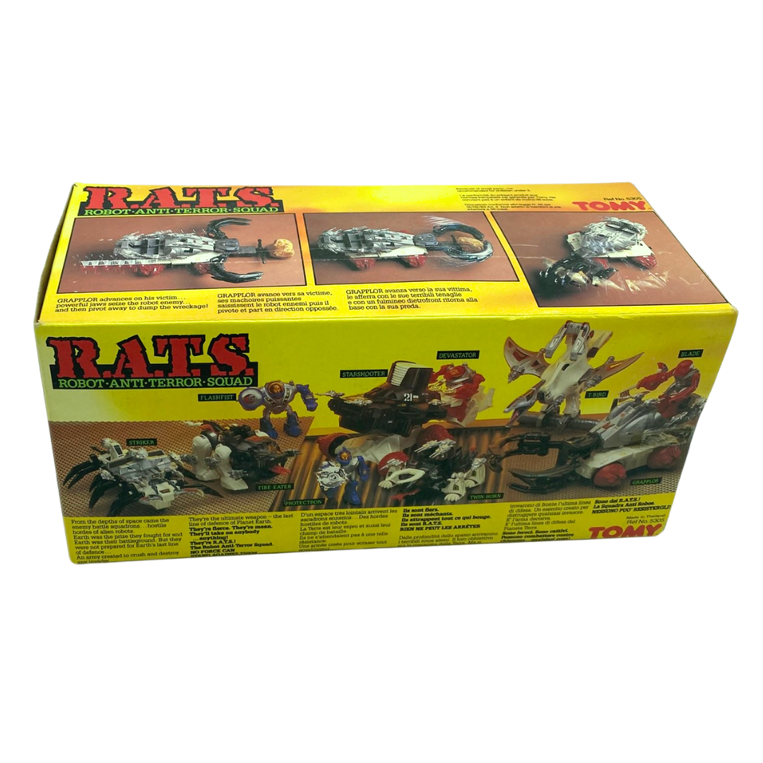 RATS by Tomy Robot Anti-Terror Squad Grapplor with box