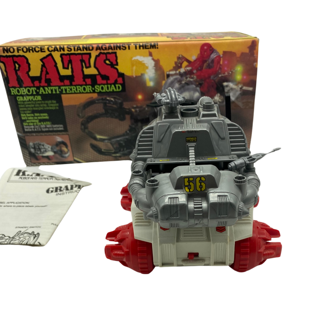 RATS by Tomy Robot Anti-Terror Squad Grapplor with box