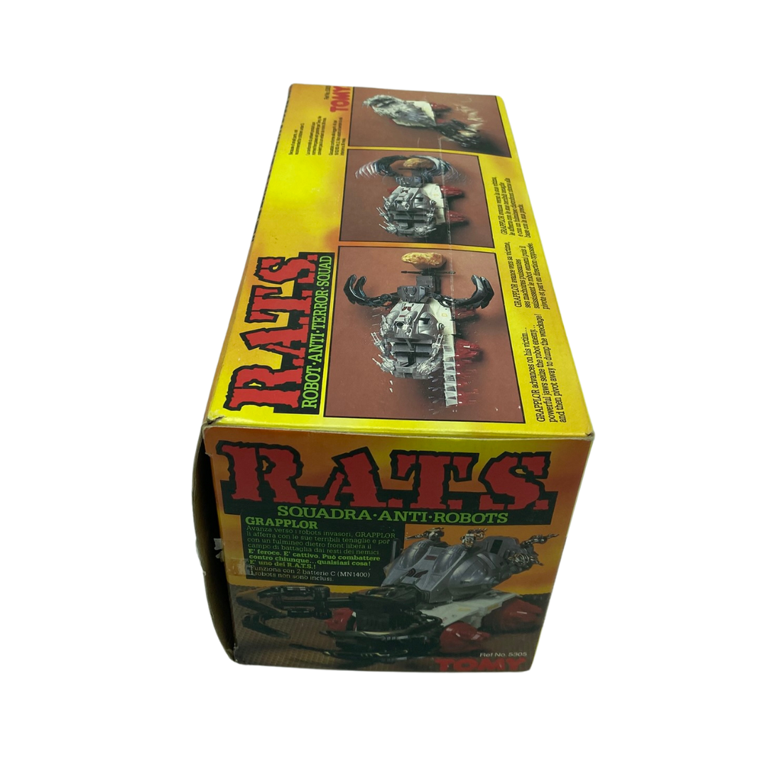 RATS by Tomy Robot Anti-Terror Squad Grapplor with box