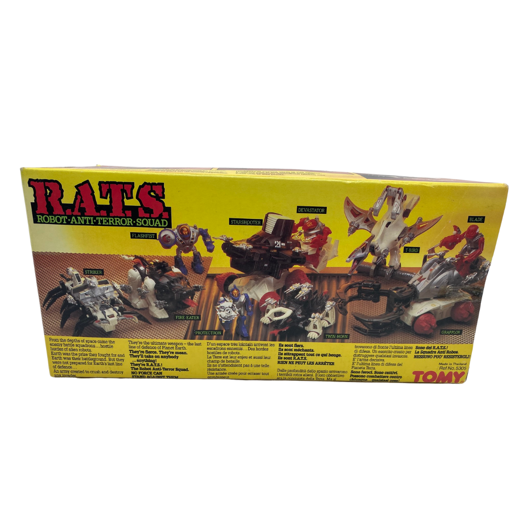 RATS by Tomy Robot Anti-Terror Squad Grapplor with box