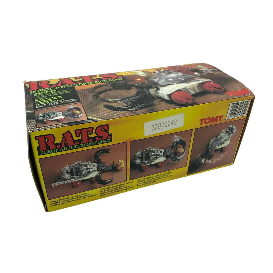RATS by Tomy Robot Anti-Terror Squad Grapplor with box