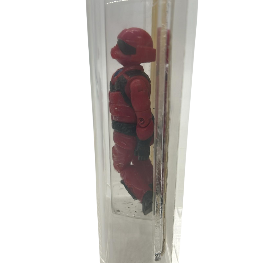 Action Force Palitoy Roboskull Red Wolf / Red Weasel MOC on bubble & in case 151