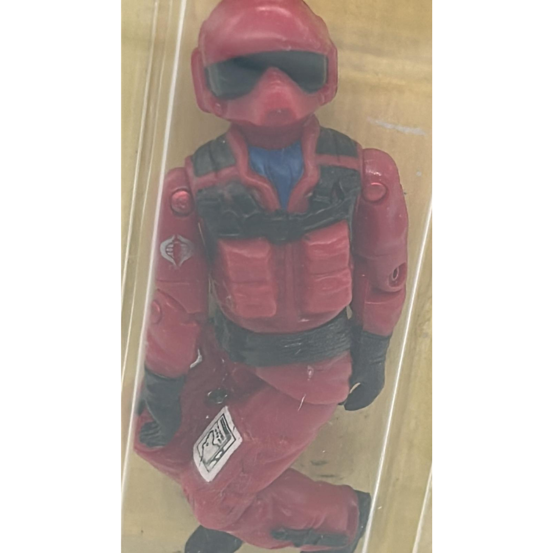 Action Force Palitoy Roboskull Red Wolf / Red Weasel MOC on bubble & in case 151
