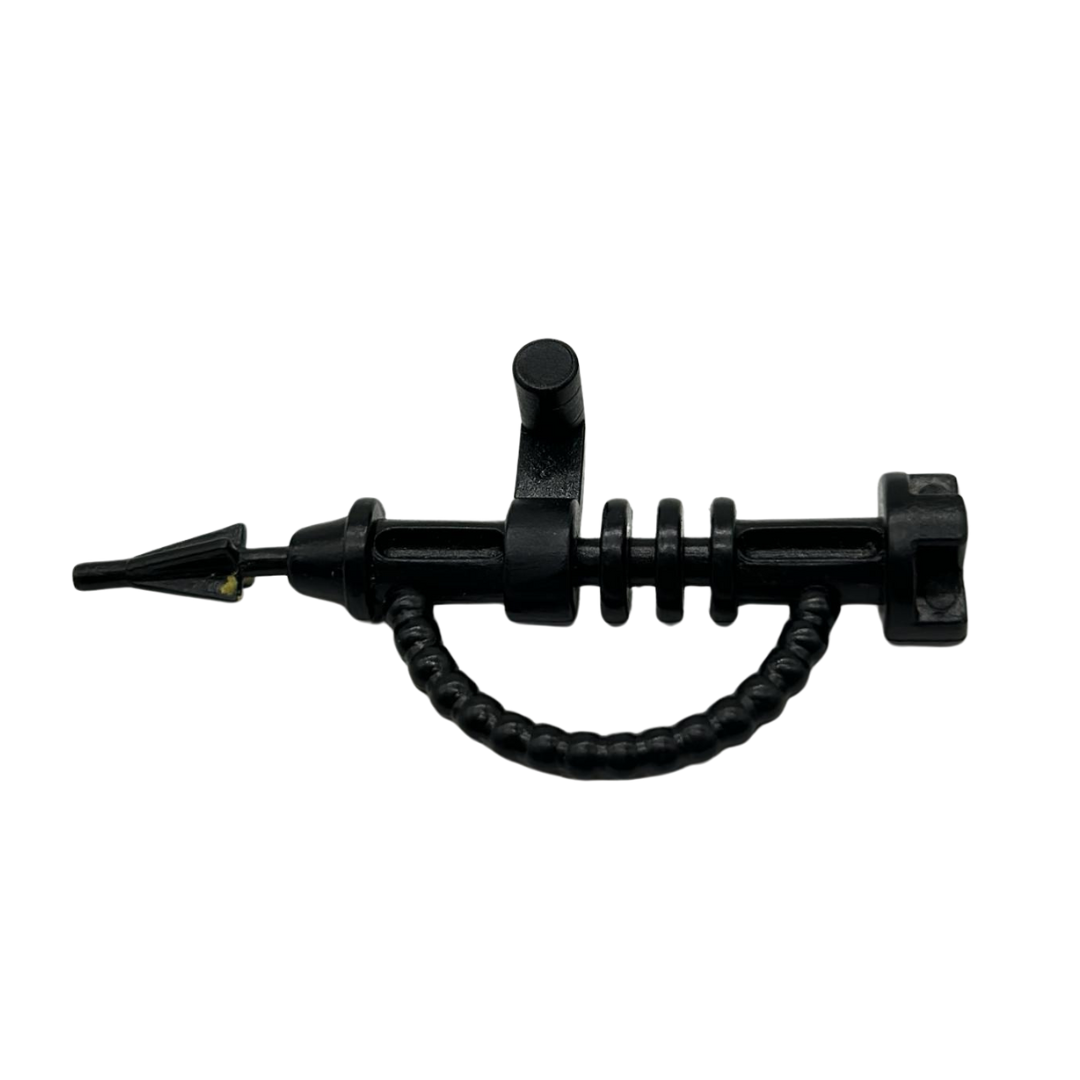Vintage Robo Force black gun weapon part, accessory 488A