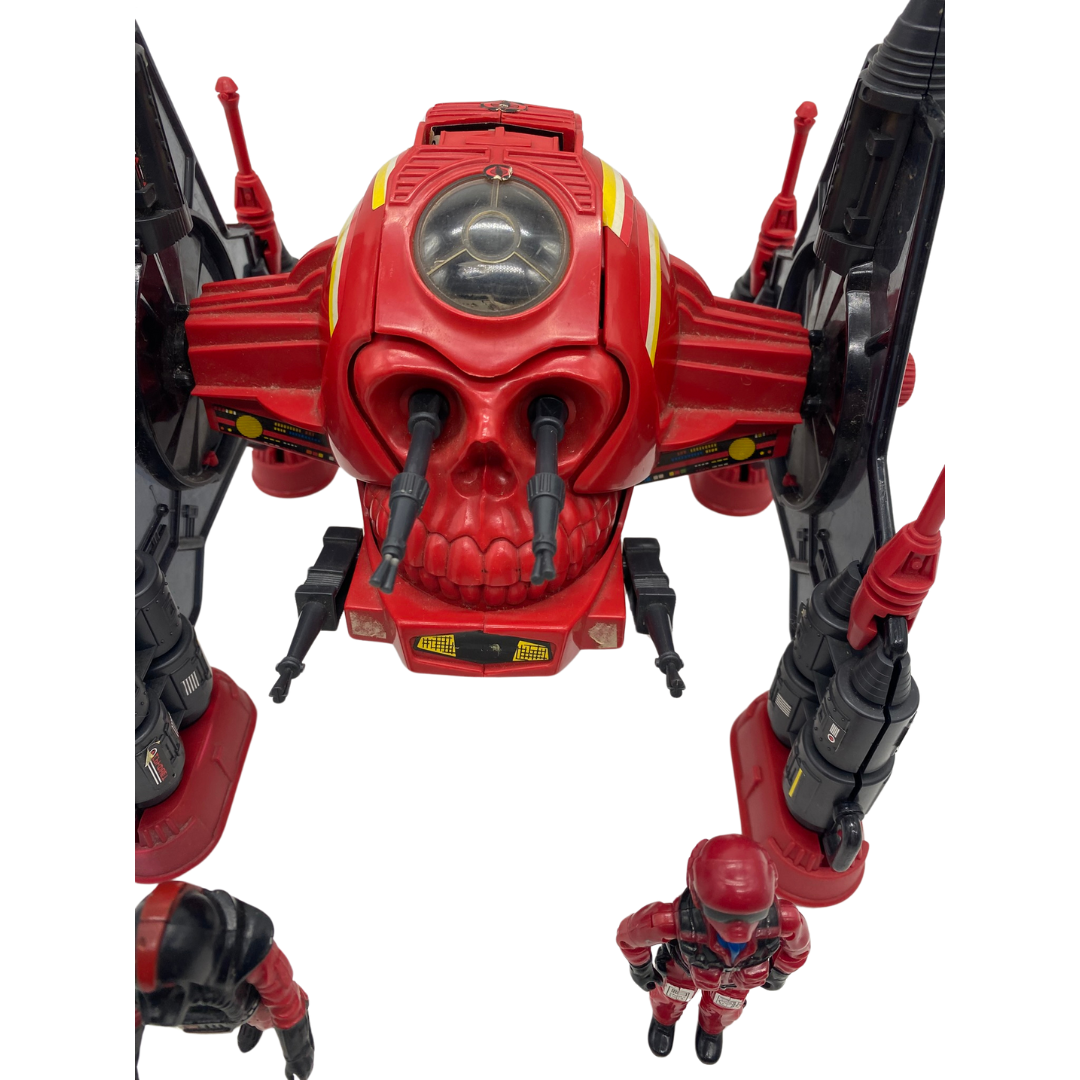 Action Force Roboskull complete Red Wolf V1 & V2 inc by Palitoy Red Shadows