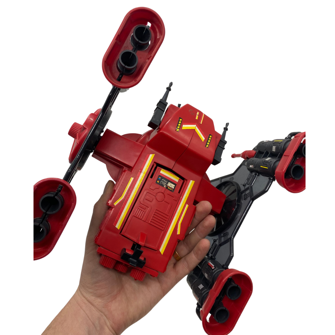 Action Force Roboskull complete Red Wolf V1 & V2 inc by Palitoy Red Shadows
