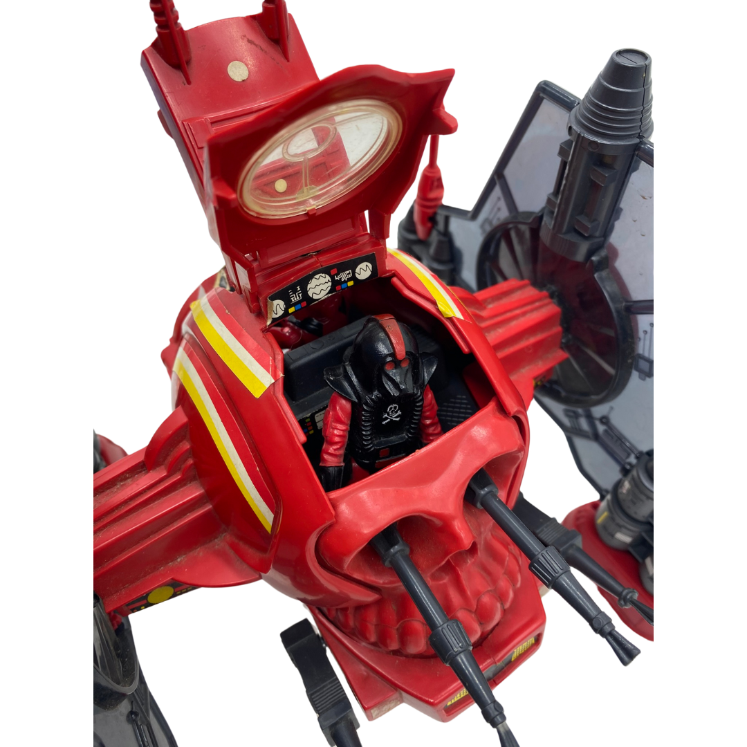 Action Force Roboskull complete Red Wolf V1 & V2 inc by Palitoy Red Shadows