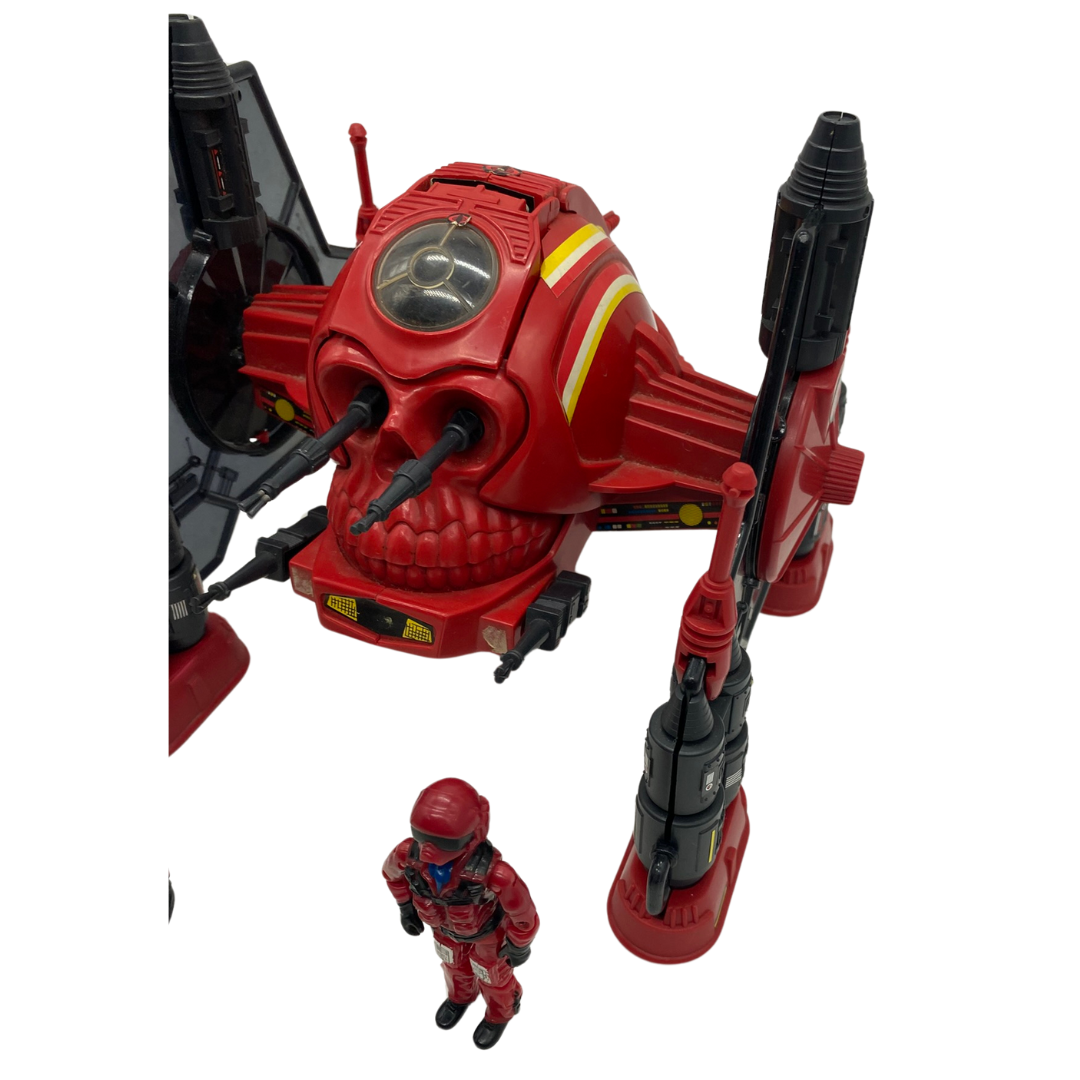 Action Force Roboskull complete Red Wolf V1 & V2 inc by Palitoy Red Shadows