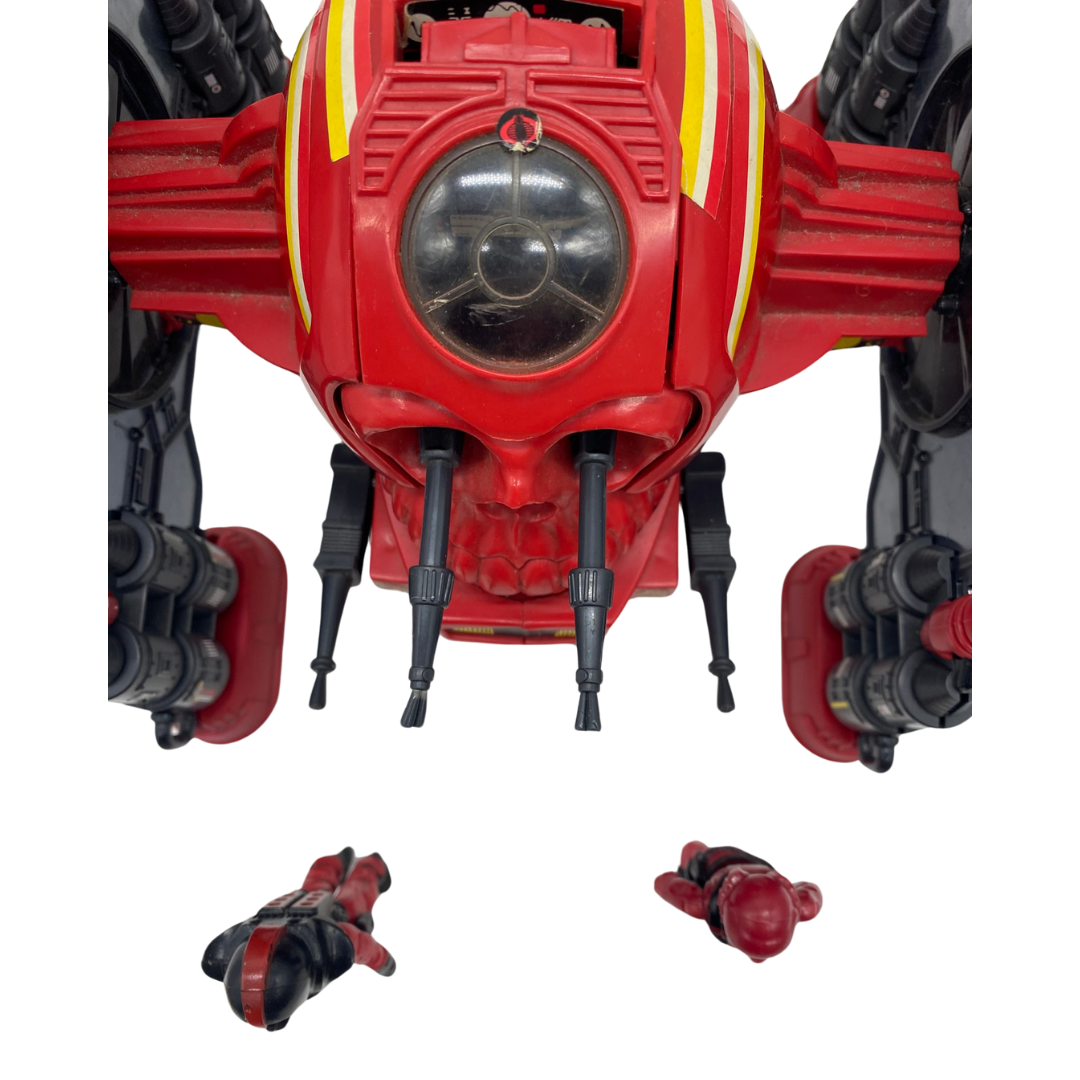 Action Force Roboskull complete Red Wolf V1 & V2 inc by Palitoy Red Shadows