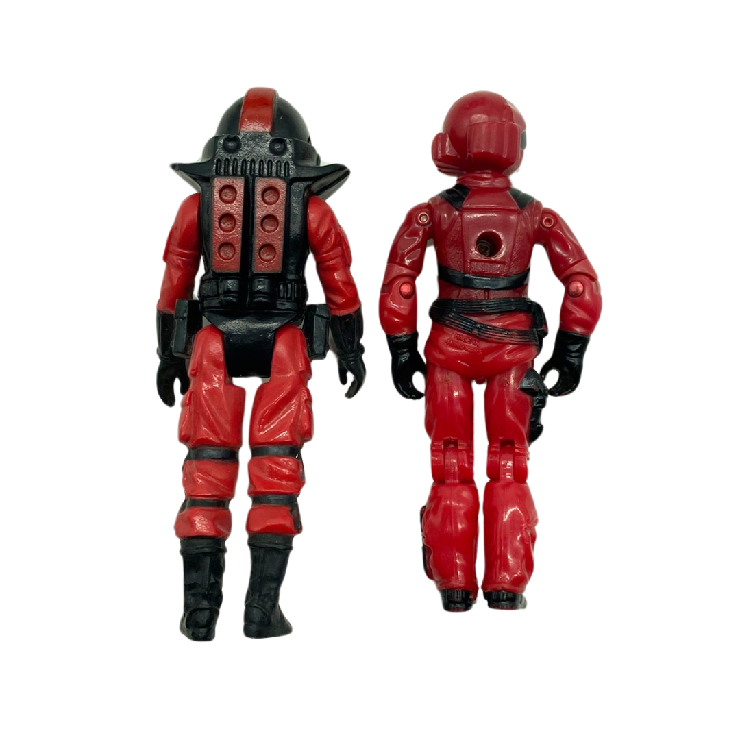 Action Force Roboskull complete Red Wolf V1 & V2 inc by Palitoy Red Shadows