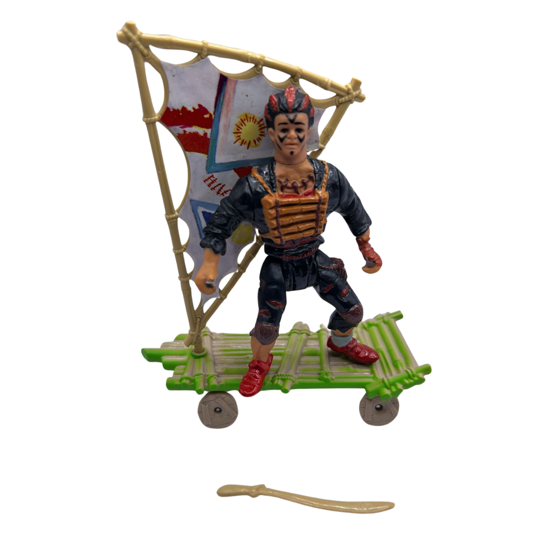 Hook Rufio Lost Boy Sails and Skates into battle figure complete 718