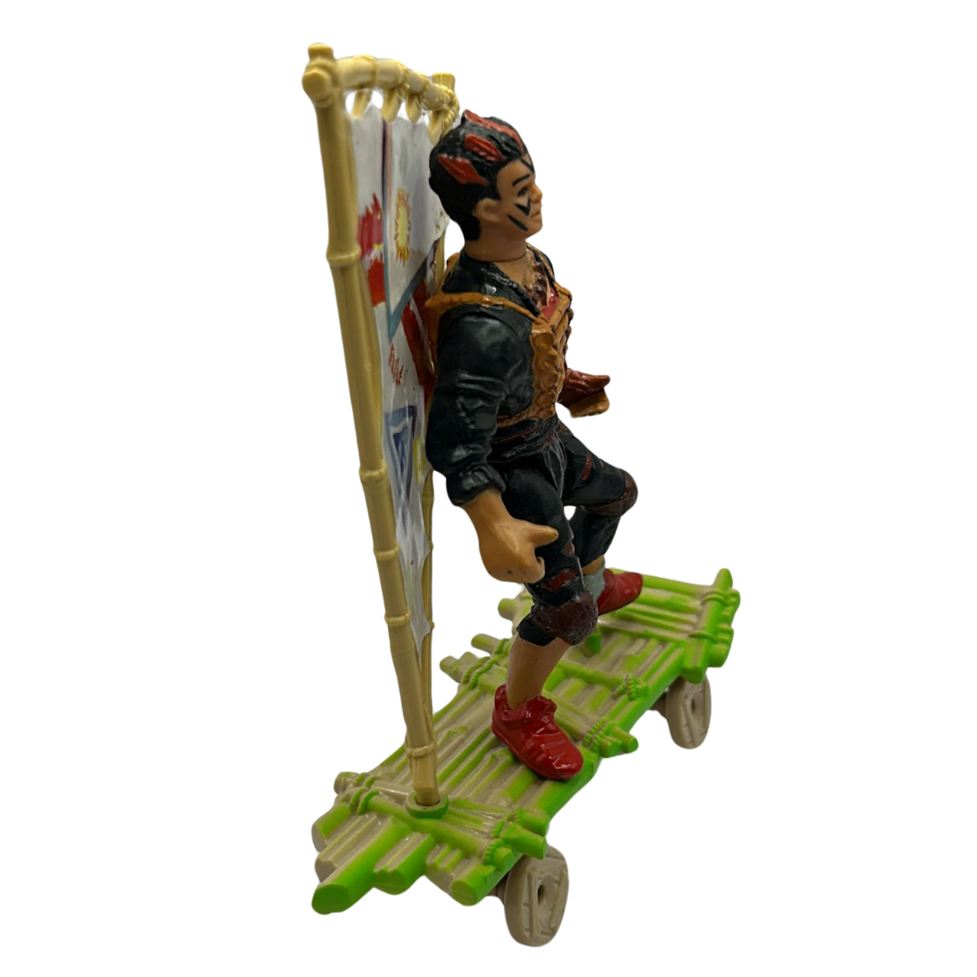 Hook Rufio Lost Boy Sails and Skates into battle figure complete 718