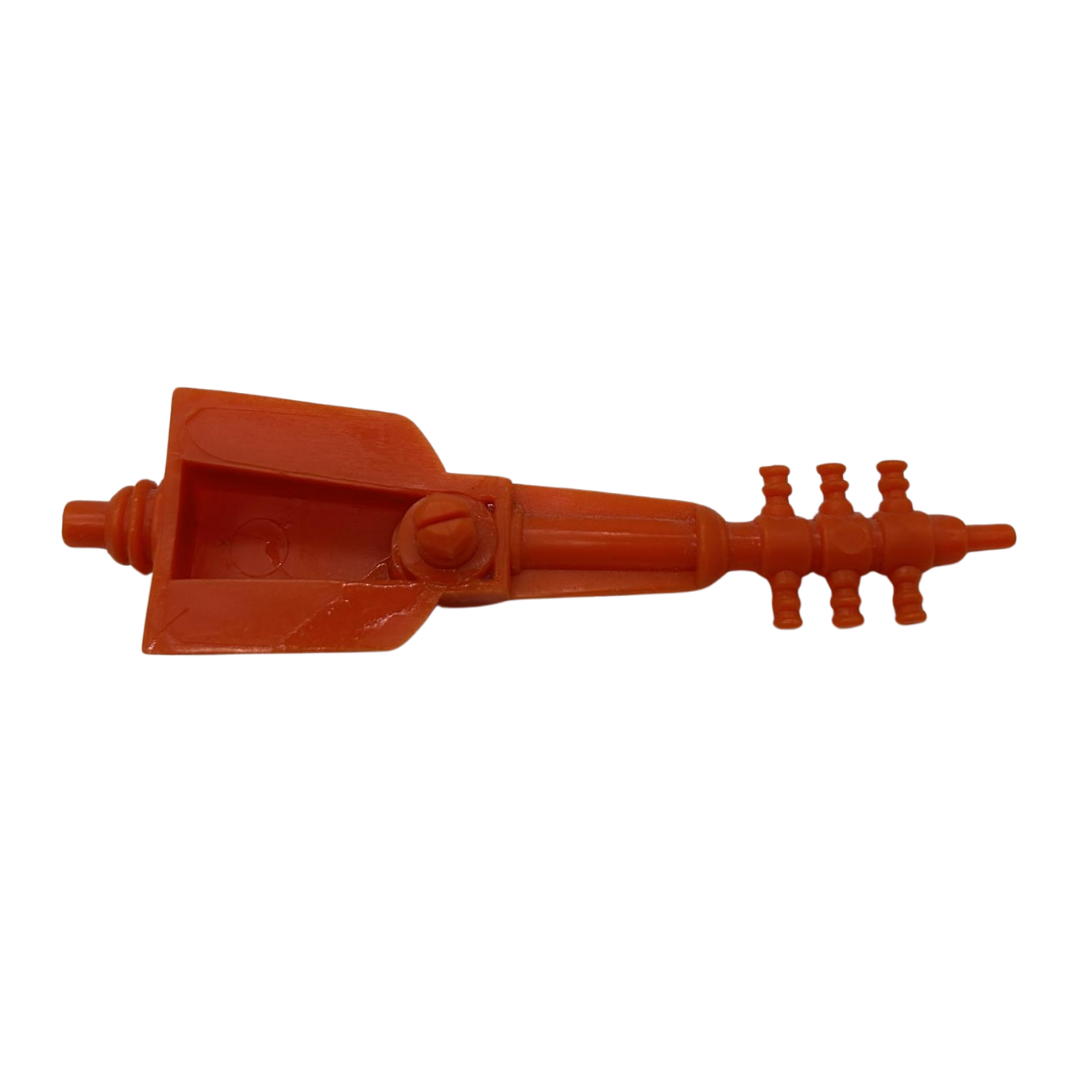 Vintage Remco Mantech Terrortech Action Figure orange gun part, accessory 385