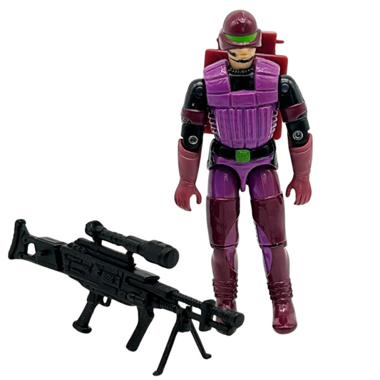 GI Joe, Action Force Cobra Saw Viper figure near complete 974