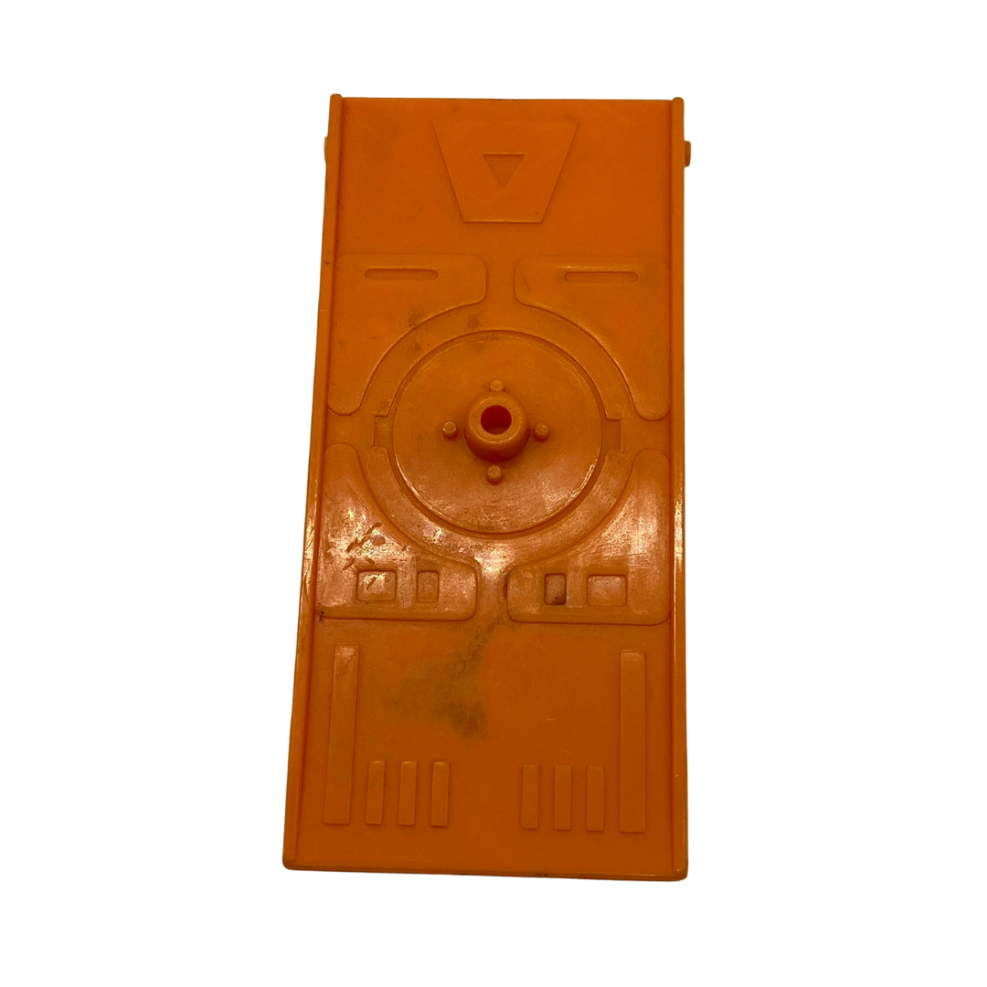 Transformers G1 Scorponok Headmaster orange ramp part with sticker 245