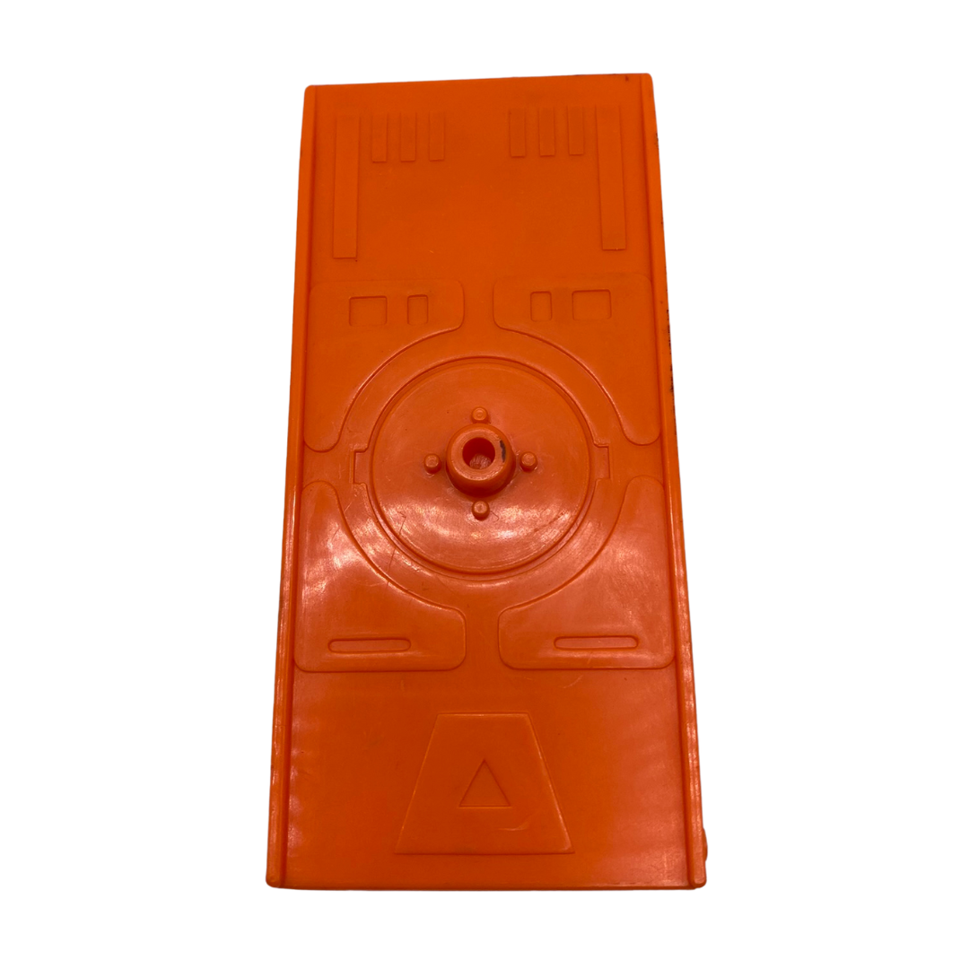 Transformers G1 Scorponok Headmaster orange ramp part with sticker 485