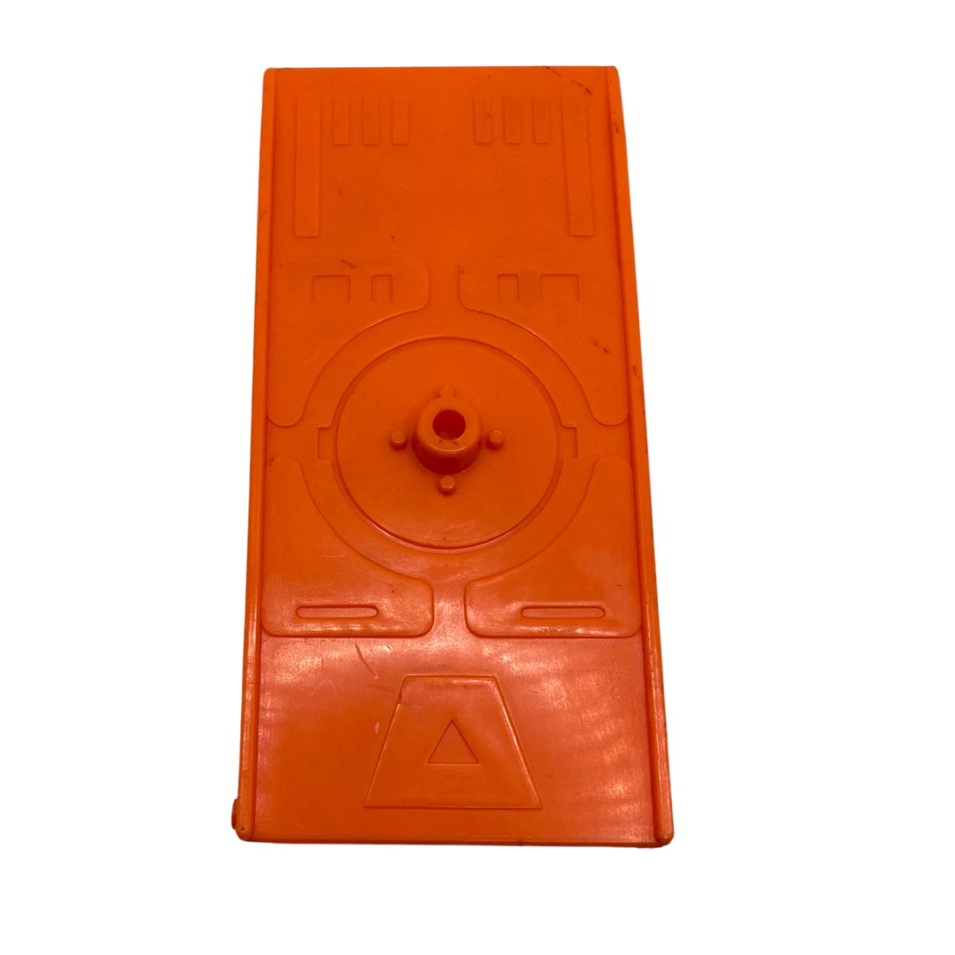 Transformers G1 Scorponok Headmaster orange ramp part with sticker 495