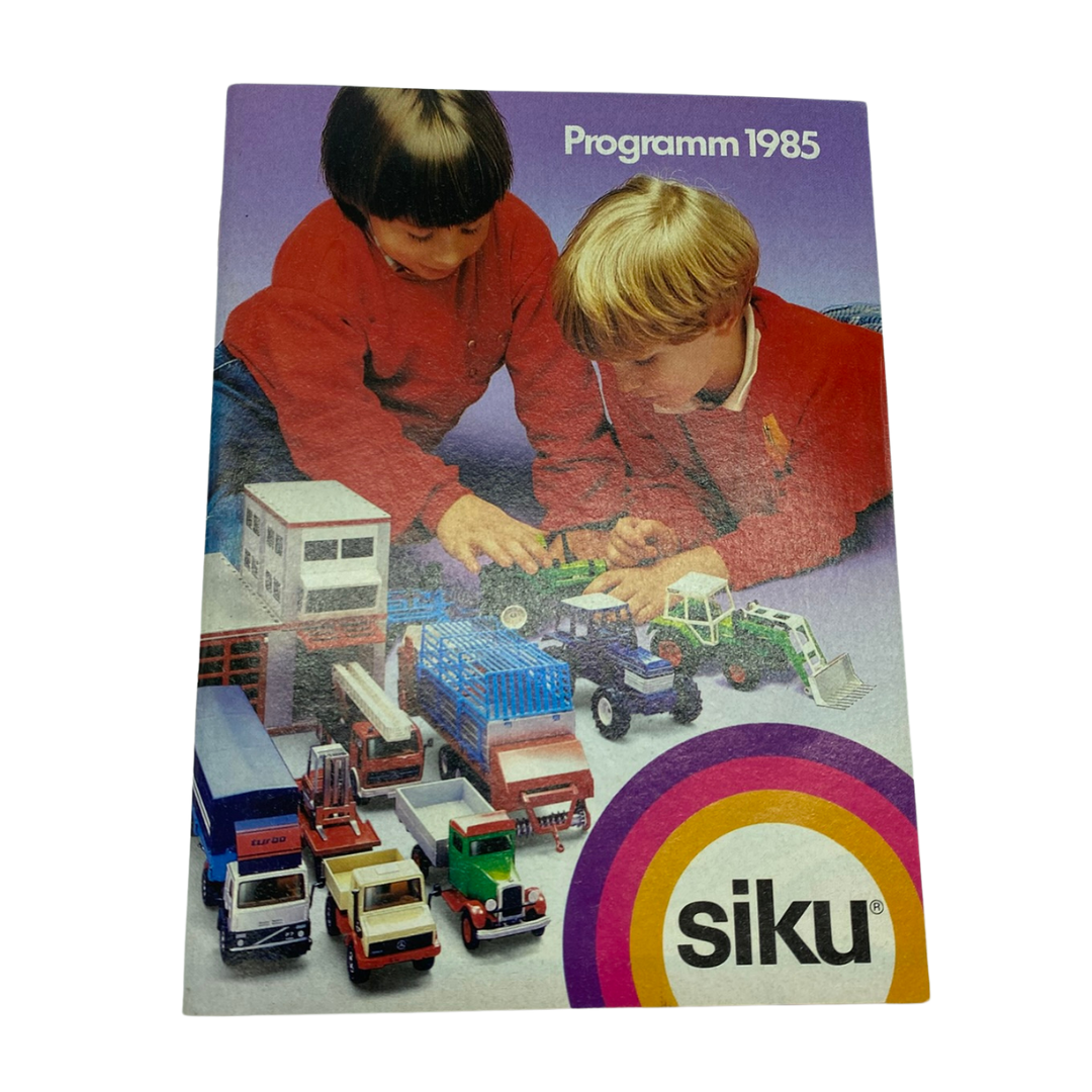 Siku Toys 1985 programm 1985 toy catalogue 222