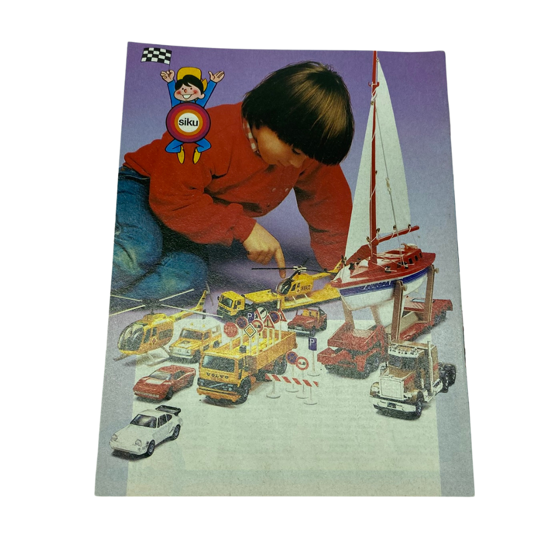 Siku Toys 1985 programm 1985 toy catalogue 222