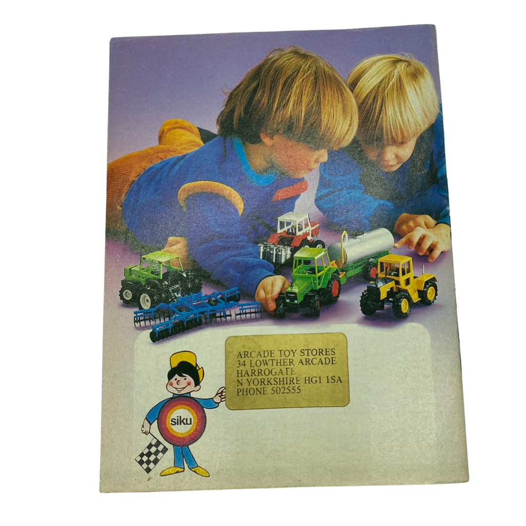 Siku Toys 1974 programm 1984 toy catalogue 106