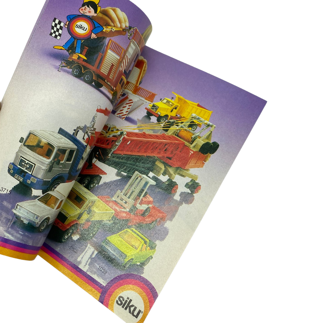 Siku Toys 1985 programm 1985 toy catalogue 222