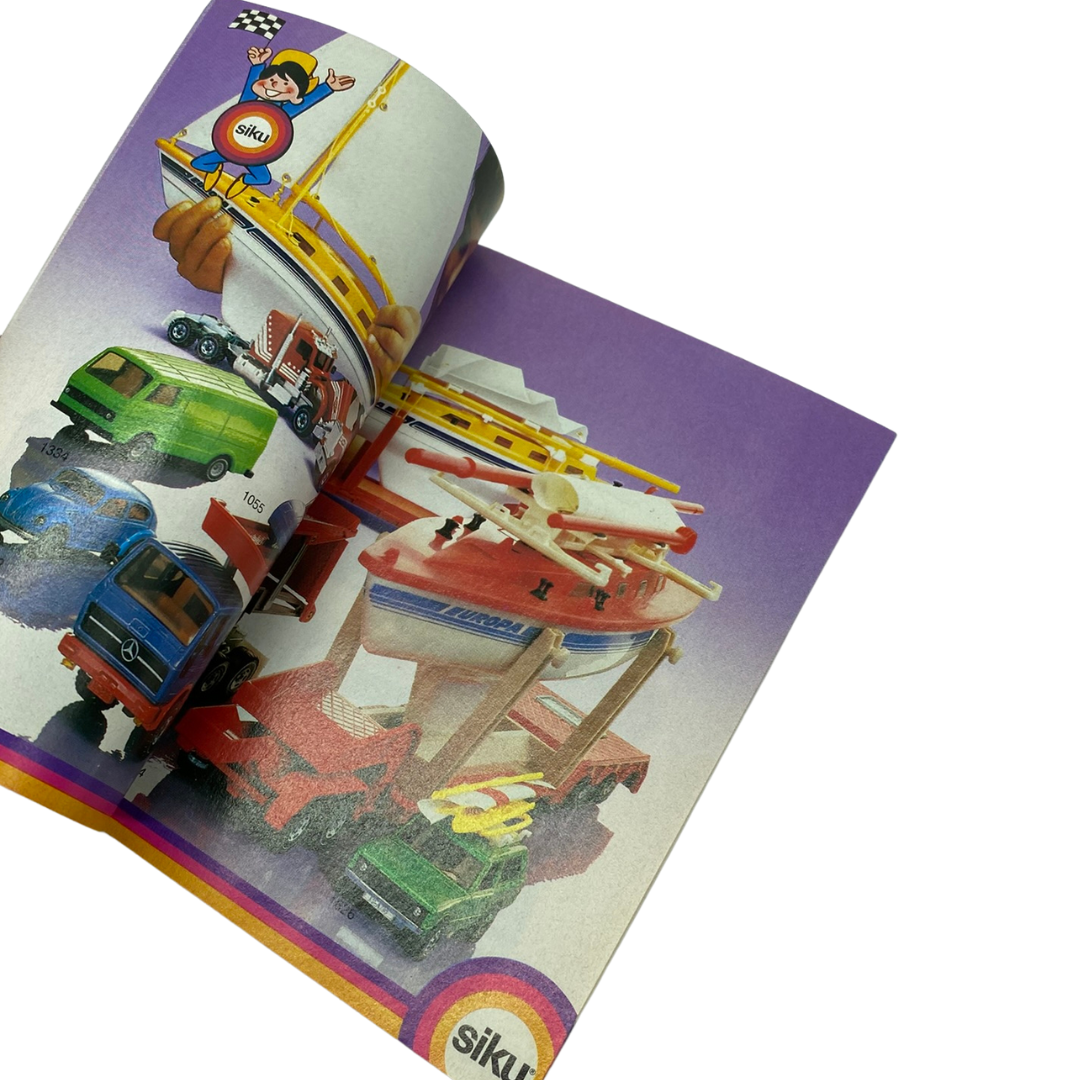 Siku Toys 1985 programm 1985 toy catalogue 222