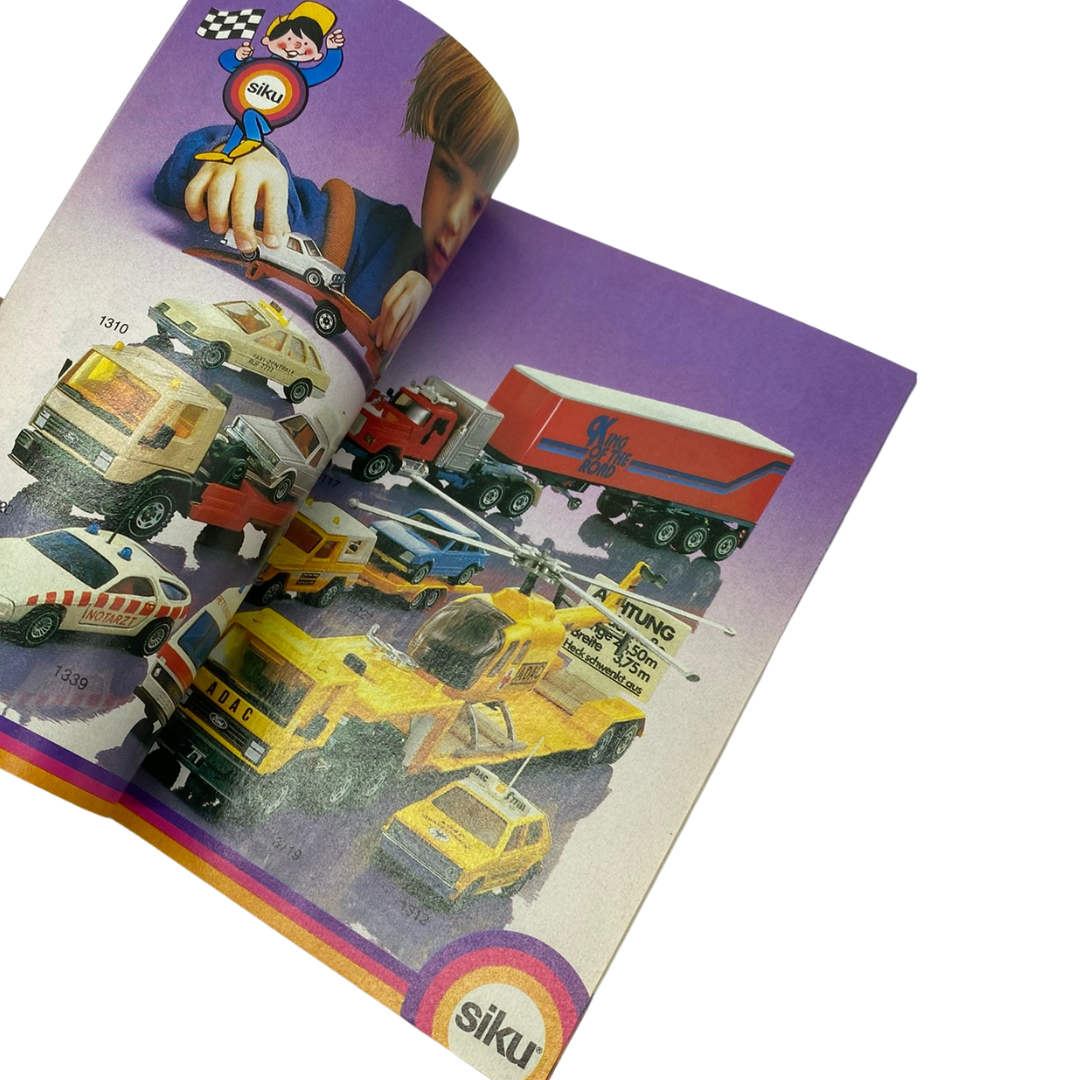 Siku Toys 1985 programm 1985 toy catalogue 222