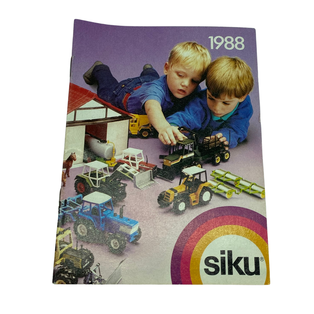 Siku Toys 1988 programm 1988 toy catalogue