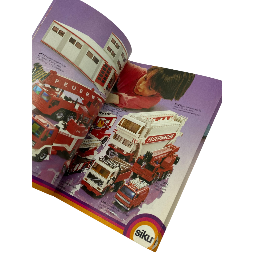 Siku Toys 1988 programm 1988 toy catalogue