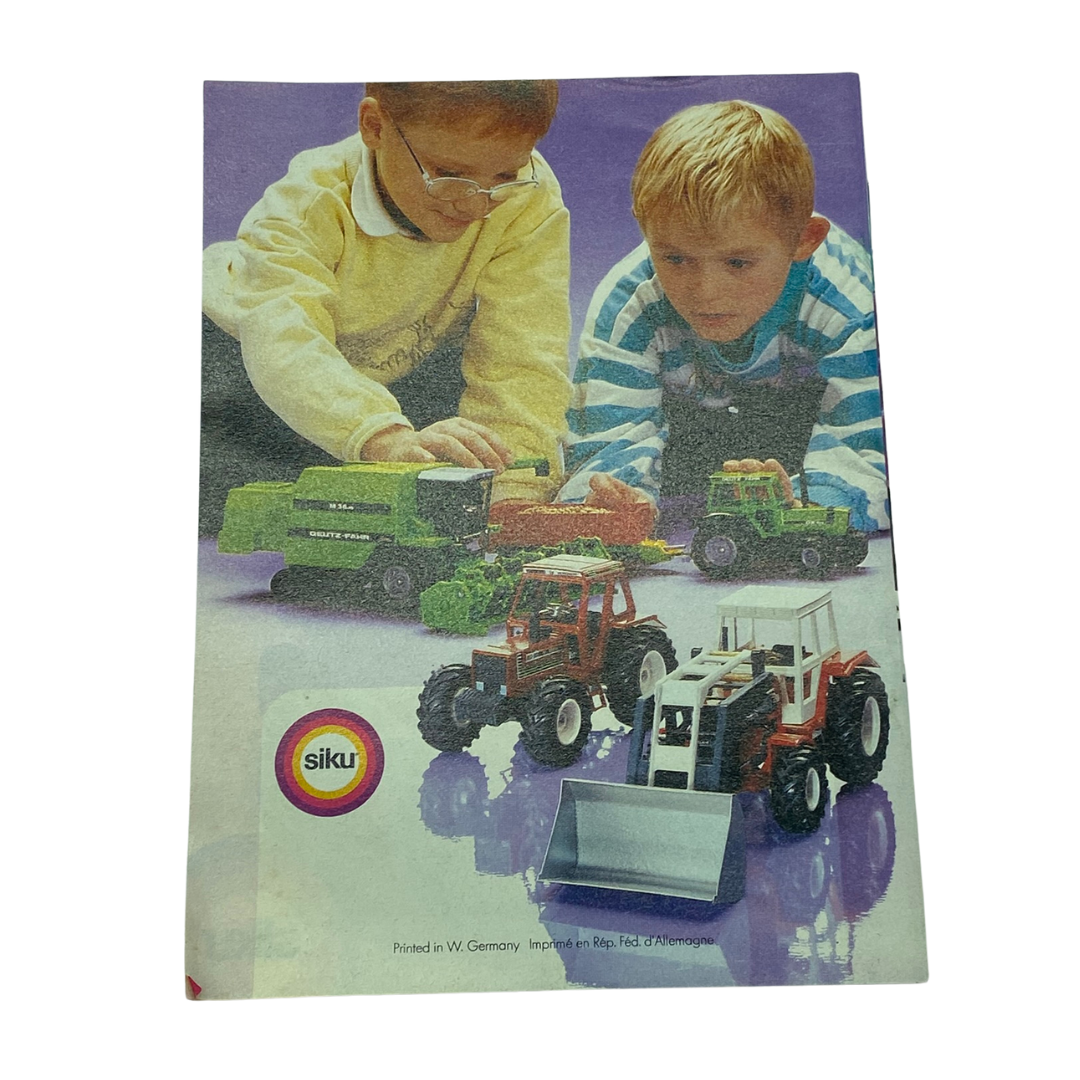 Siku Toys 1974 programm 1990 toy catalogue 111