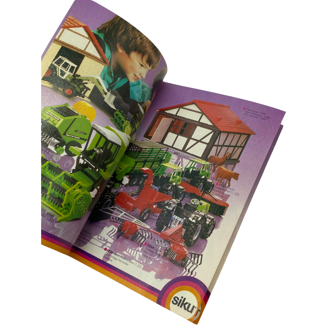 Siku Toys 1988 programm 1988 toy catalogue